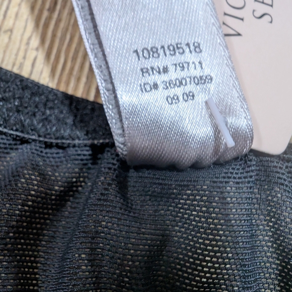 Vintage Victoria's Secret Sexy Little Things Babydoll 34D Y2K 2000s Coquette NWT - Picture 4 of 11